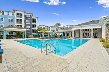 Resort style pool